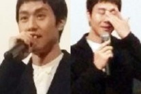 정우 눈물, 쓰레기 울린 팬들…“고맙습니더” 감격