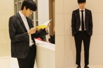 ‘빛나는 로맨스’ 유민규, 블랙수트 자태 공개 ‘역시 모델출신’
