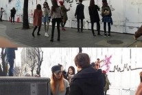 소녀시대 셀프 홍보, 벽에 한가득 낙서 ”새롭네“
