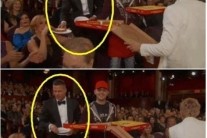 아카데미 시상식 브래드 피트 피자 서빙…“팁 많이 주실 거죠?”