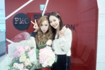 제시카 박민영 뮤지컬 인증샷 “두 여신 빛나네”
