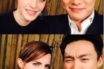 엠마왓슨 오상진, 독일서 단둘이인증샷…무슨 일?