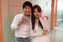 박수진, 임창정과의 인증샷 공개 “12집 가수와 사진..영광”