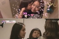 추사랑 소녀시대 앓이 “윤아 품에서 어리광…귀한 뽀뽀까지”