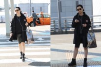 아우라, 공항패션으로 新 패셔니스타 등극