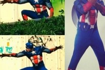 줄리엔 강 캡틴 아메리카 “크리스 에반스의 미친 근육?”