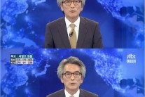 [세월호 침몰] JTBC 정관용, 생방송 도중 유가족 오열에 ‘눈물 젖은 침묵’