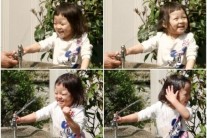 ‘슈퍼맨이 돌아왔다’ 추사랑, 길거리서 홀딱 젖은 사연은?