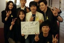 [세월호 침몰]‘역린’ 현빈·조정석·한지민, 노란리본달기 캠페인 동참