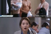너포위 이승기, 상의 탈의 포착..탄탄한 복근 공개