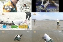 ‘사남일녀’ 서장훈, 갯벌에서 휘청대는 ‘국보급 센터’