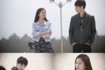 ‘트라이앵글’ 김재중-백진희, 화보 같은 ‘해변가 데이트’ 장면 포착