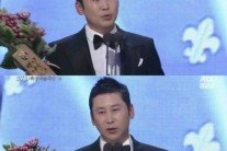 [백상예술대상]신동엽 예능상 수상 “‘마녀사냥’ 초6 2학기부터 시청 가능했으면”