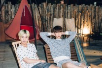 Boys Republic(소년공화국) 수웅, 모델 이주형과 캠핑하듯 화보촬영