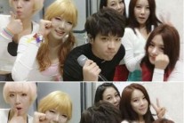 걸그룹 스마일지 미친 인맥, 첫 방 인피니트 우현과 대기실 셀카 공개