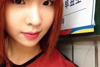 ‘투애니원’ 공민지, 생애 첫 투표