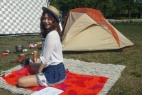 이영은, 피크닉 연상케 하는 ‘헬머니’ 촬영장 공개