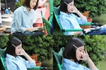 ‘왔다! 장보리’ 오연서, 비가 오나 천둥이 치나 ‘대본 열공’