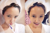 효민 샤워 후 민낯 셀카 공개, 레몬 효과?
