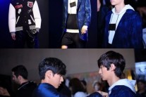 신예 강우, 中 패션 브랜드 모델 데뷔식 성공리 ‘新 한류스타 예고’