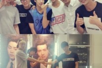 에이젝스, 오종혁 출연 뮤지컬 ‘블러드 브라더스’ 관람 ‘의리과시’