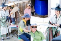 ‘야경꾼 일지’ 정일우, 무더위 날리는 부채응원 ‘훈훈’