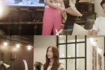 한선화, 크롭트 티셔츠로 화사한 오피스룩 선보여