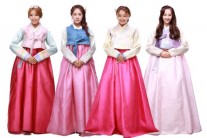씨스타 한복입고 ‘추석인사’! 4인 4색 매력
