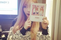 ‘태티서’ 태연 금발머리로 새 앨범 셀프 홍보