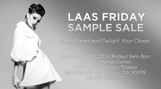 sample sale invitation