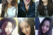 달샤벳, 6인6색 물오른 자체발광 셀카, 새 앨범 녹음시작