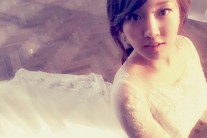윤하 순백 웨딩드레스 입고 “사랑합니다”