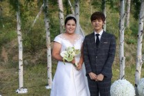 10월의 신부 박인비, 정동하와 함께 결혼식 인증샷