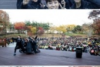 방탄소년단, ‘호르몬 전쟁’ 활동 마무리…미니 팬미팅 개최 ’800명 운집’