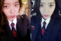 달샤벳 아영, ‘사랑 주파수 37.2’ 첫방 교복사진 공개