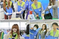 달샤벳, 굿윌스토어서 장애인들과 함께 봉사활동