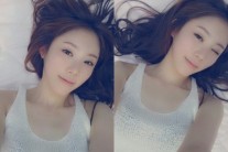퍼펄즈 은용, 청순미 터지는 침대 셀카 화제