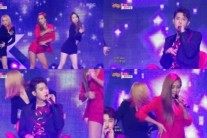 ‘음악중심’ 효린X주영, 레드와 블랙의섹시한 하모니 ‘지워’