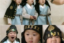‘슈퍼맨’ 삼둥이가 꽃도령이 됐다