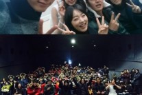 ‘덕수리 5형제’ 주말 무대 인사 ‘강추위 녹인 뜨거운 반응’
