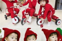 ‘슈퍼맨’ 삼둥이, 너희들은 무슨 옷을 입어도 귀엽구나