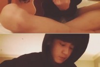 엑소 찬열 “메리 크리스마스 이브”…로맨틱 기타연주 사진 ‘화제’