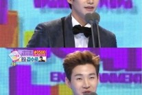 [2014연예대상]송재림-헨리 男신인상 “제작진에게 감사드린다”