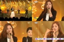 ‘인기가요’ 조정민, 애교넘치는 ‘곰탱이’ 열창으로 ‘남심 체포’