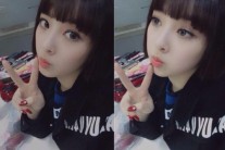 소나무 뉴썬, 데뷔 한달 기념 사진..’무결점 피부’로 시선집중