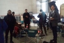 이정재 ‘대호’ 촬영장 방문 “최민식 형님 응원왔습니다”