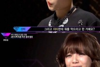 ‘언프리티랩스타’ 지민, 치타에 손가락 욕 “모자이크 해주세요!”