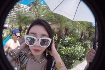 [포토]‘철권7모델’ 유승옥, 화보 뒤에서는 장난꾸러기