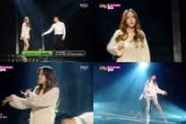 ‘음악중심’ 민아, 성숙미 물씬…하의실종 종결자 등극