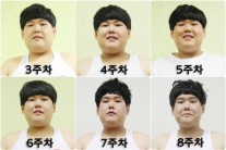 ‘개콘-라스트 헬스보이’김수영,  55.5kg 감량한 11주 얼굴 변천사